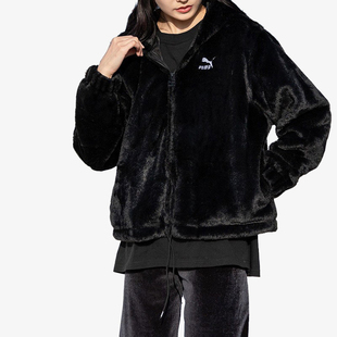 2026夏女子运动外套533127 Puma Fur Faux 彪马正品
