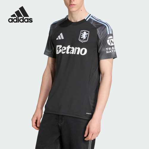 Adidas/阿迪达斯正品2025夏季款男士足球运动训练球衣JN8053