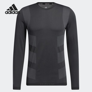 STU T恤GK2908 Adidas 男子训练运动长袖 阿迪达斯正品