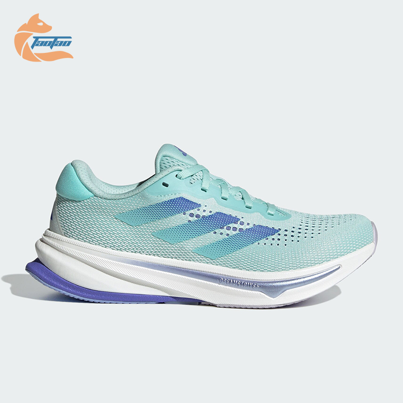 Adidas/阿迪达斯正品时尚潮流新款女士轻质透气耐穿跑步鞋 ID3595