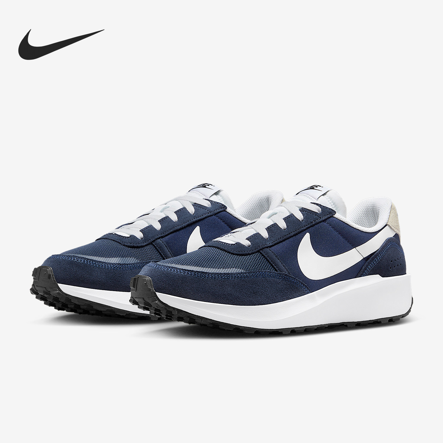 Nike/耐克正品Waffle Nav男士低帮耐磨经典户外运动鞋FJ4195-400,运动鞋new,运动休闲鞋,淘宝优惠券,粉丝福利购,淘宝优惠卷