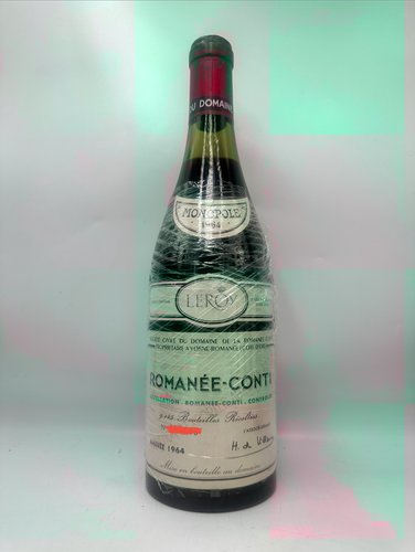 罗曼尼康帝酒园干红葡萄酒1964年Romanee-Conti法国勃艮第 750ml