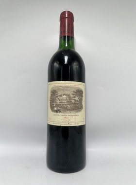 拉菲1982年正牌拉菲古堡干红葡萄酒 红酒法国进口