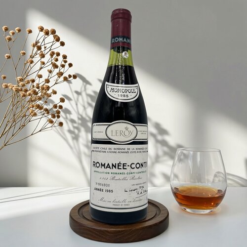 1985年法国罗曼尼康帝红酒Romanee-Conti特级园黑皮诺红葡萄酒