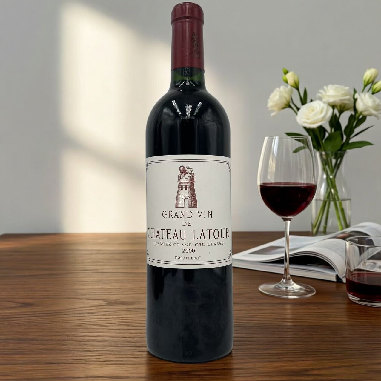 拉图古堡红酒一级名庄法国波尔多进口2000 Latour  干红葡萄酒