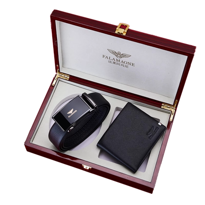 [轻奢套装]法莱阿玛尼皮带钱包