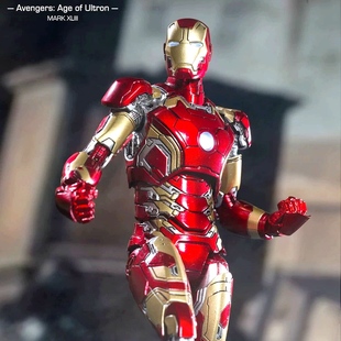 1/12钢铁侠CS马克43MK42合金发光可动1手办6玩具模型摆件COMICAVE