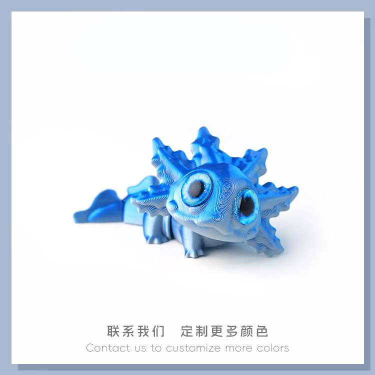 新款3D打印可动弹力蝾螈动物仿真眼睛摆件装饰品工艺品规格多样,玩具/童车/益智/积木/模型,其它仿真玩具,淘宝优惠券,粉丝福利购,淘宝优惠卷
