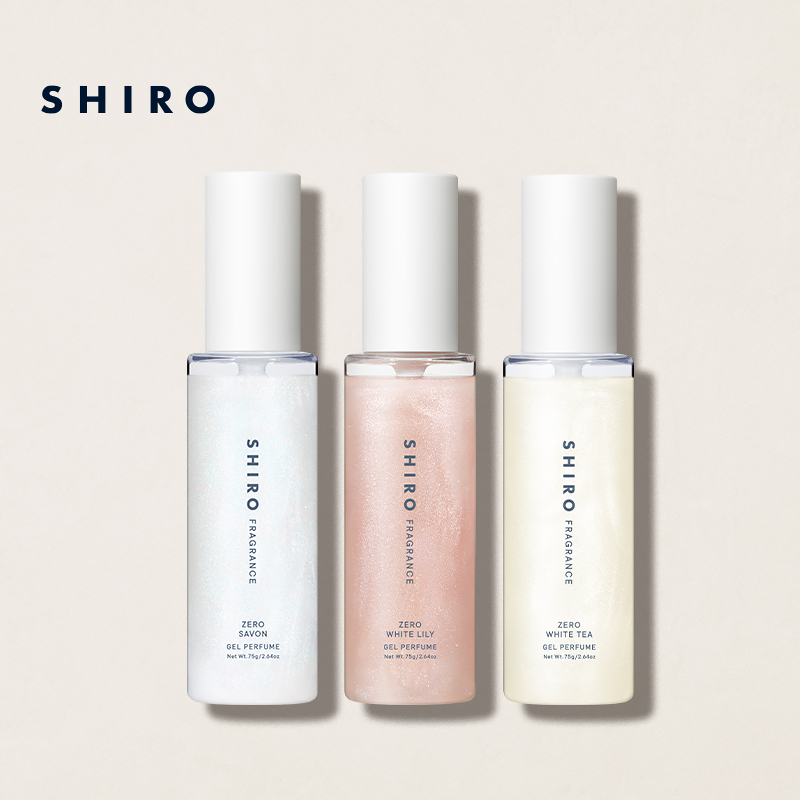 SHIROFRAGRANCE ZERO香氛啫喱香水75g限定细闪派对氛围【直邮】