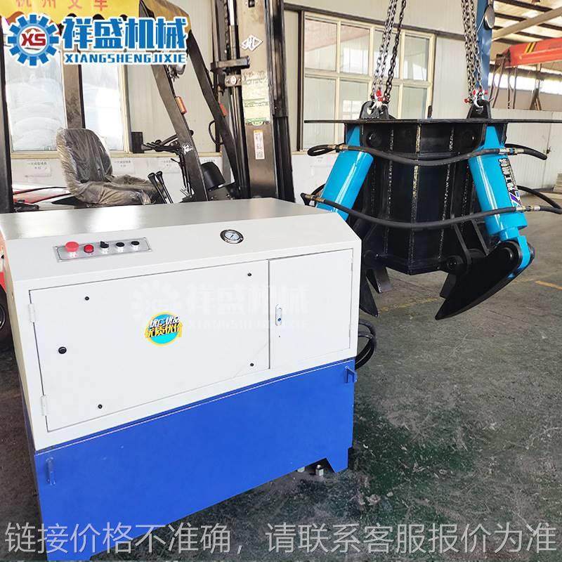 液压爪式破桩机圆形方形钢筋混凝土破桩实心桩截桩液压方桩破桩机