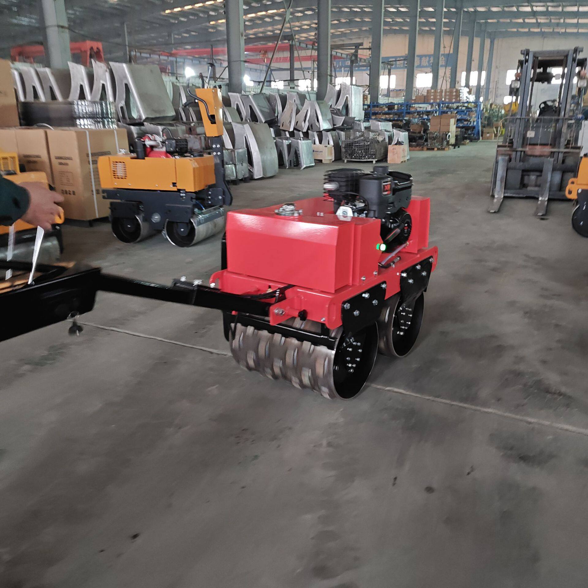 sdbm手扶式小型压路机 双轮轮振动碾压机汽油柴油款 实力厂家直销