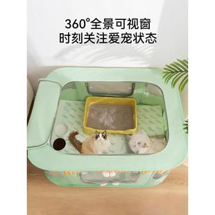 猫窝宠物待产帐篷可折叠透气狗窝2024新款 猫产房封闭式