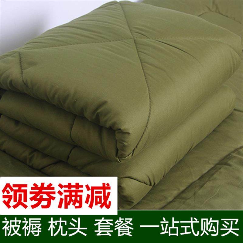 模型被军被子江苏南通学生内务豆腐块标兵定手工纯棉帆布成型训冬
