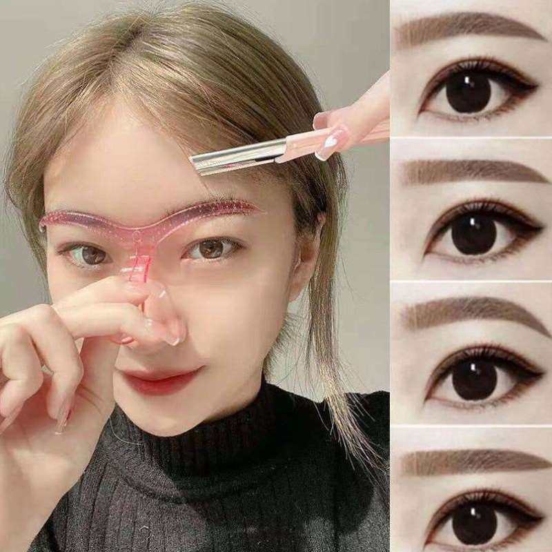 画眉毛神器辅助器修眉神器定眉型模板懒人化眉毛眉型设计修眉毛