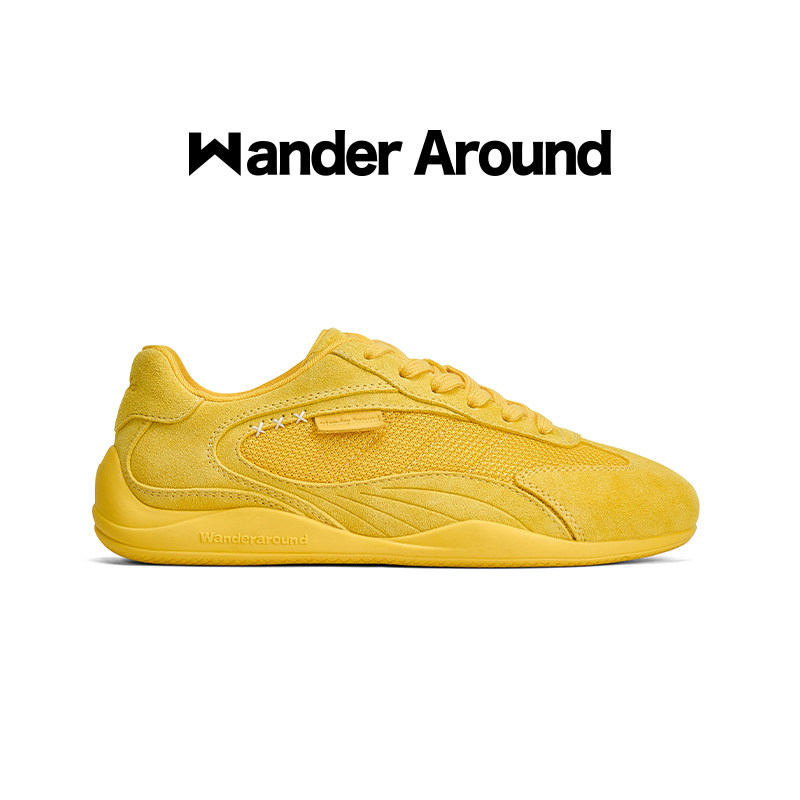 Wander around2026春款「速训系列」厚底增高休闲复古德训鞋女图片