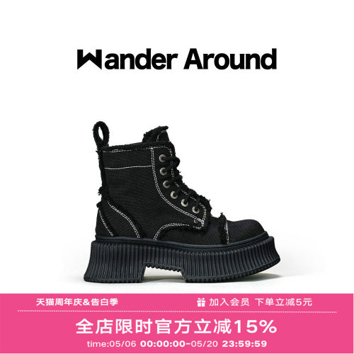 秋季马丁靴Wanderaround
