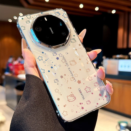 适用华为mate80rs多巴胺星星猫咪