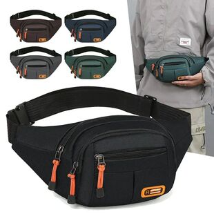 Oxford Waterproof Mobile Waist Bag for Men Women Multifuncti