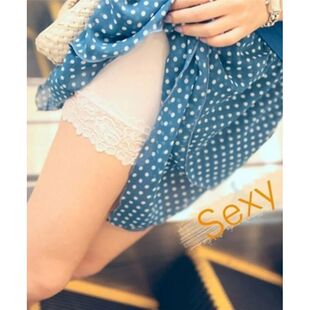 Womens Safety Shorts Soft Lace Seamless Breathable Leggings
