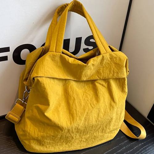 Stylish Nylon Shoulder Bag, Large Capacity Lightweight Cross