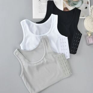 Flat Breast Binder Tomboy Lesbian Underwear Women Seamless S