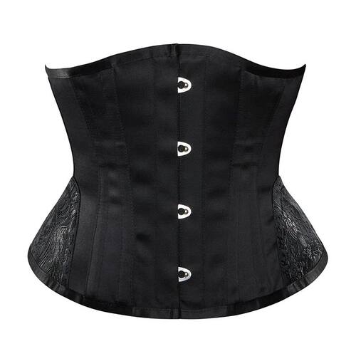 Gothic Corsets and Bustiers Steampunk Corset Top Short Torso