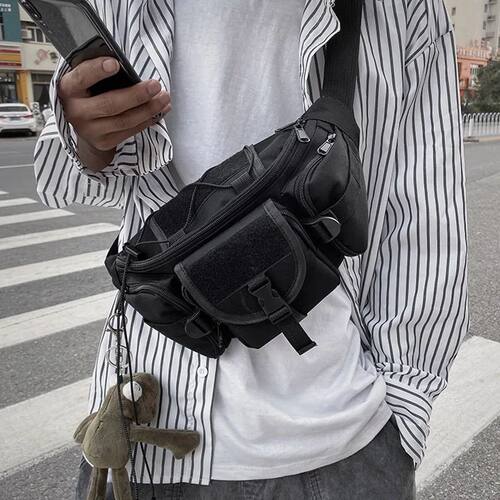 Unisex Waist Bag Tooling Trend Fanny Pack Banana Bags Multif
