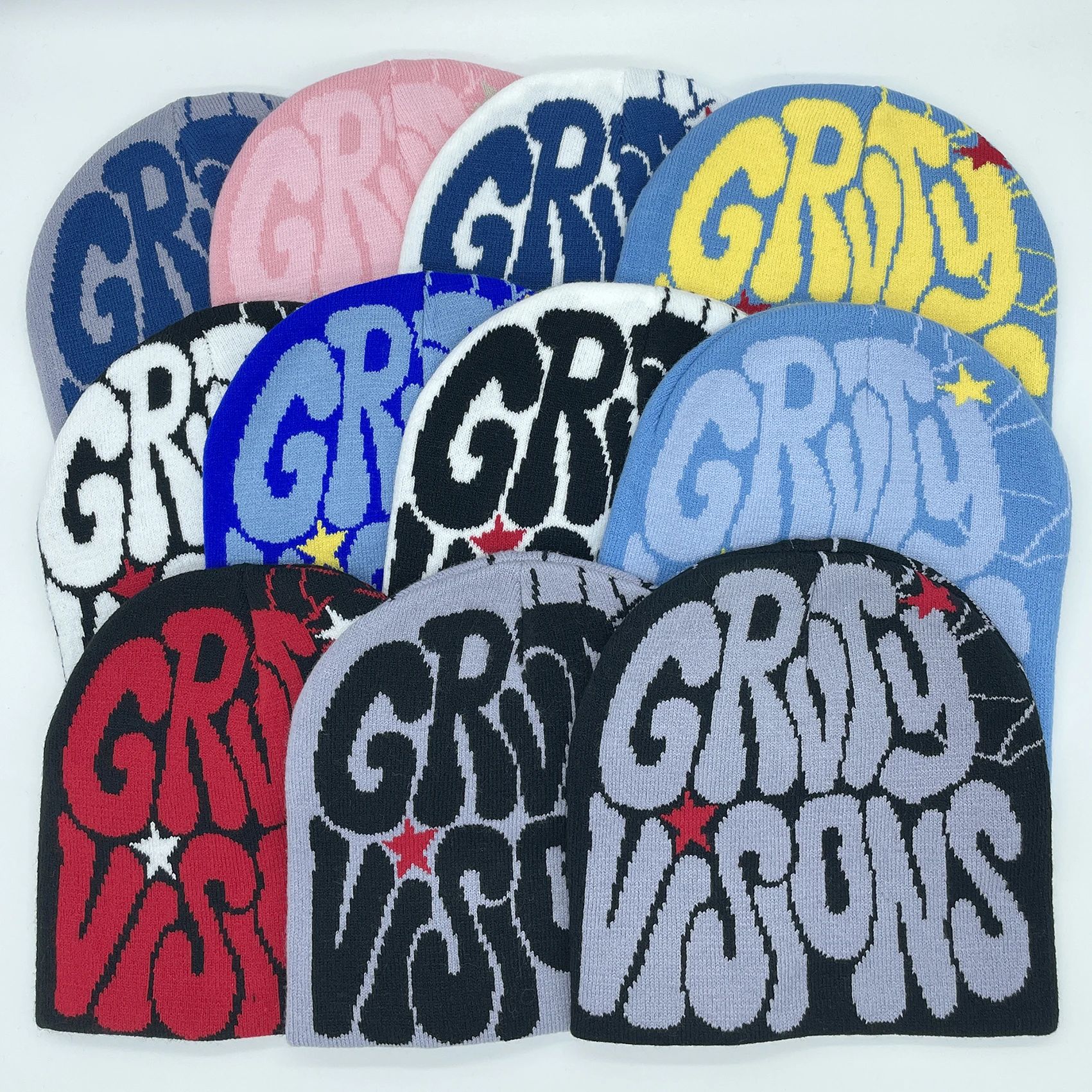 Knit Hat For Both Men And Women， Street Hip-hop Rap Skull C