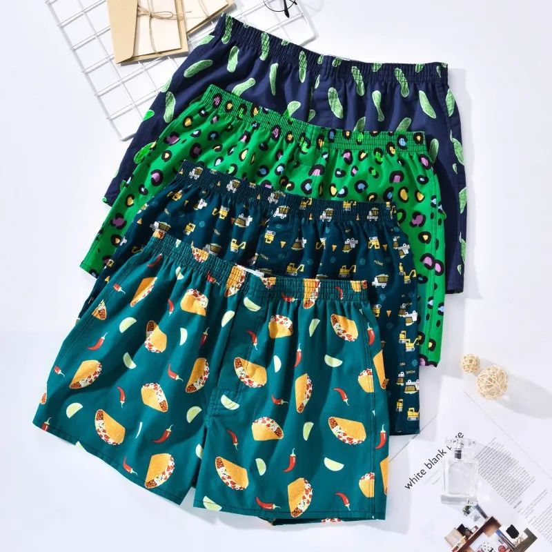 1PC 100% Cotton Men's Underwear Soft Comfortable Men's Under