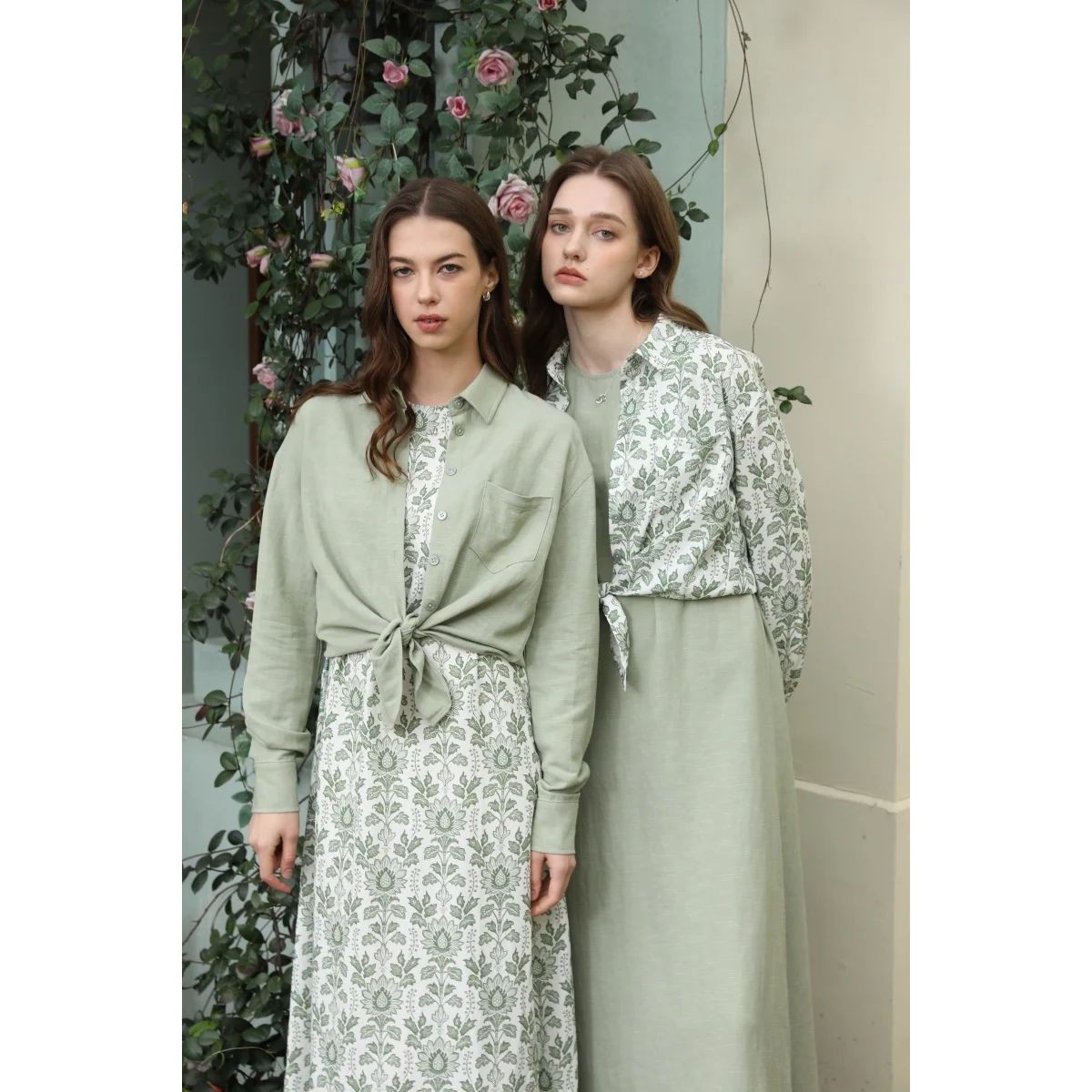 AS 2025 spring summer linen shirt + dress collection high qu