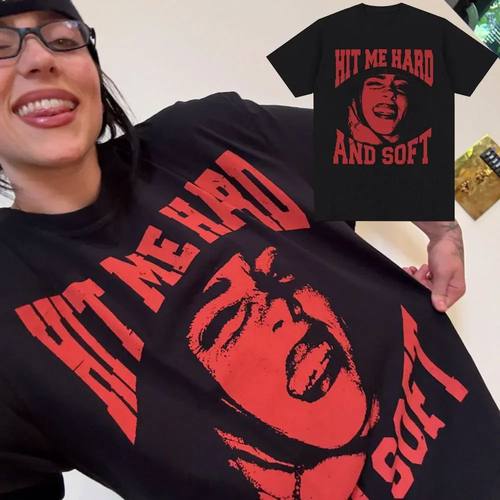 Hit Me Hard and Soft 2025 Tour T-shirt Women's Fashion Hip H
