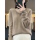 Winter Women 100% Basics Sweater Autumn Wool Merino 2024