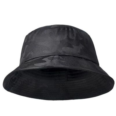 Unisex camouflage ventilate Bucket Hats Fishermen Caps Outdo