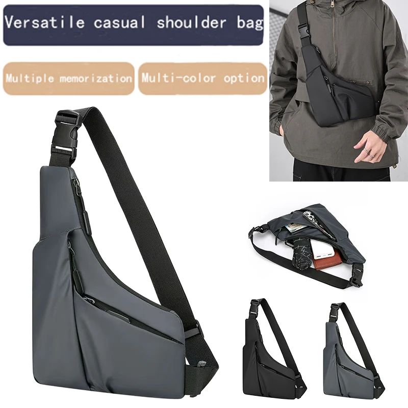 Men's Portable Chest Bag Outdoor Sports Crossbody Bag Lightw