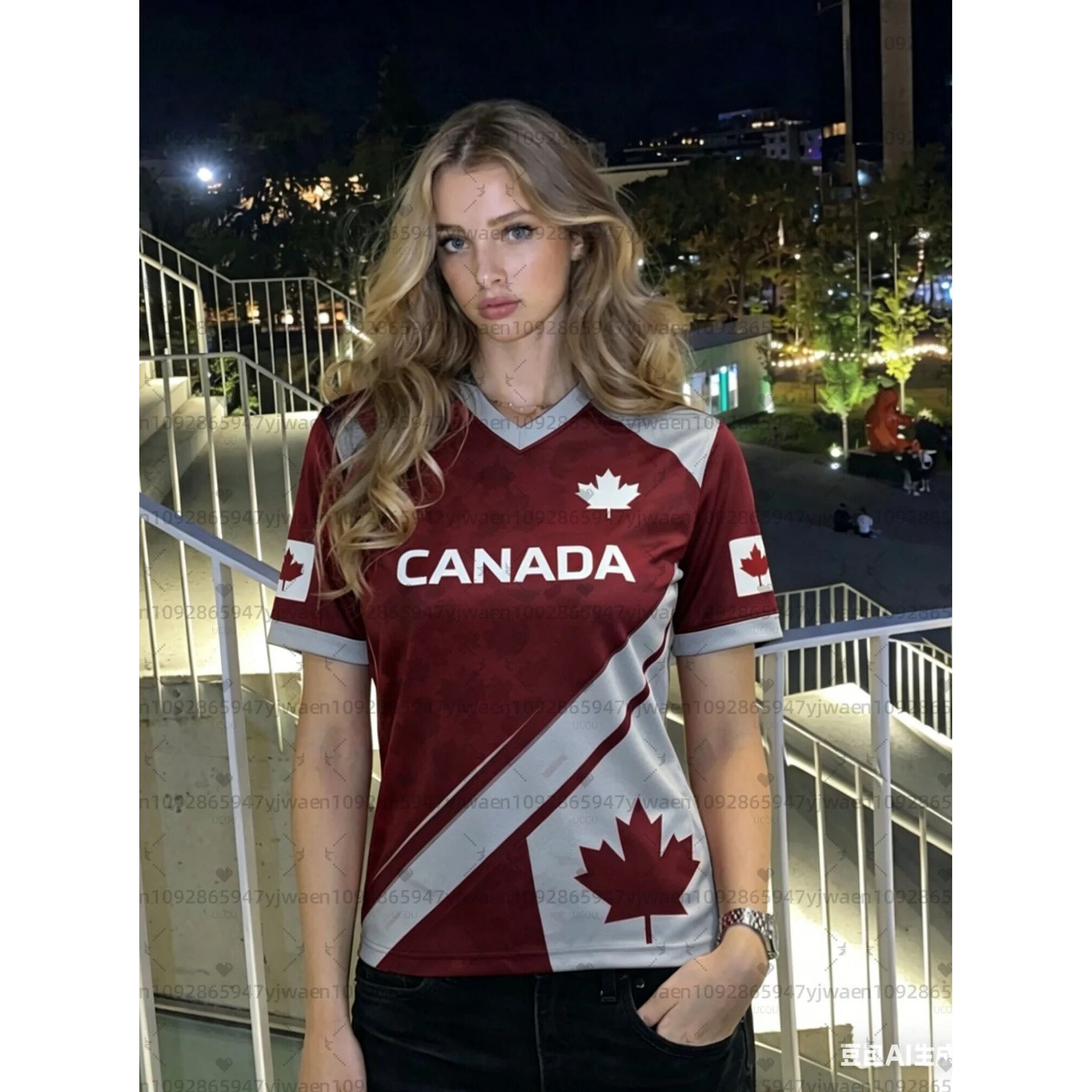 26 Summer Men's&Women's Canada Soccer Jersey Gift For Lovers thumbnail 5