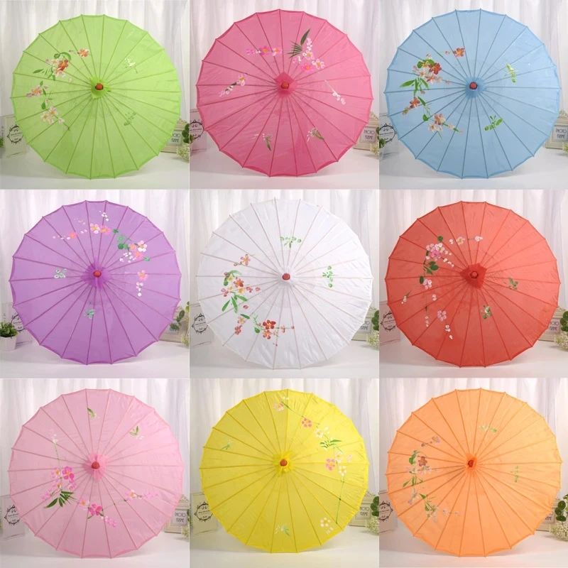 30 pcs Chinese Traditional Umbrella Women Craft Parasol Danc