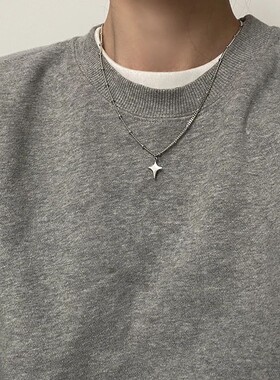 Simple Trendy Star Hollow Choker Necklace Pendant Neck Jewel