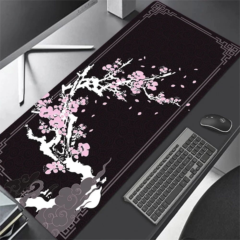 Mouse Pad Japanese Style Larger Mousepad Flower Xxl Gaming K