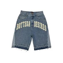 Deeptown Y2k Vintage Harajuku Denim Shorts Women Washed Lett
