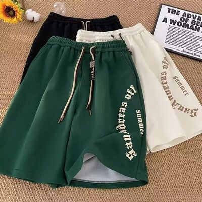 M-5XL Men Shorts Casual Short Pants Oversize Beach Shorts Re