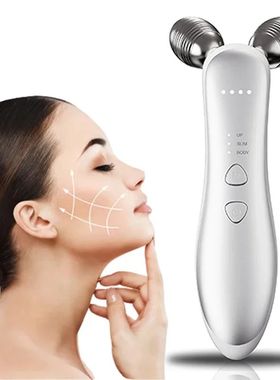 3D EMS Face Lifting Machine Facial Massager Microcurrent Rol