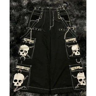 street fashion chain New design high skullbone wide American