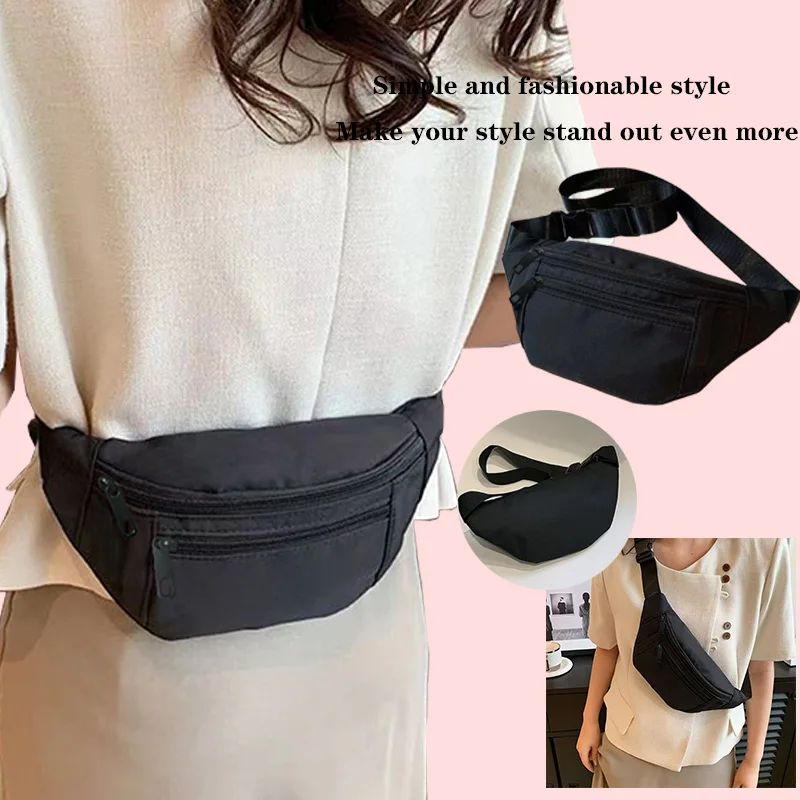 Neutral color bag with plain solid color and no design. Doub