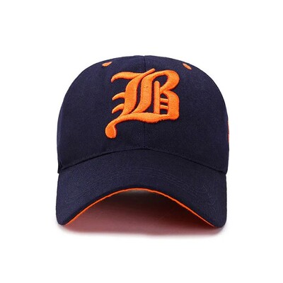 Men Women's Baseball Cap Summer Cotton Hat Embroidery Snapba