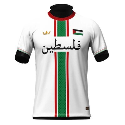 Fashion Palestine Flag Football T Shirts Trend Summer Short