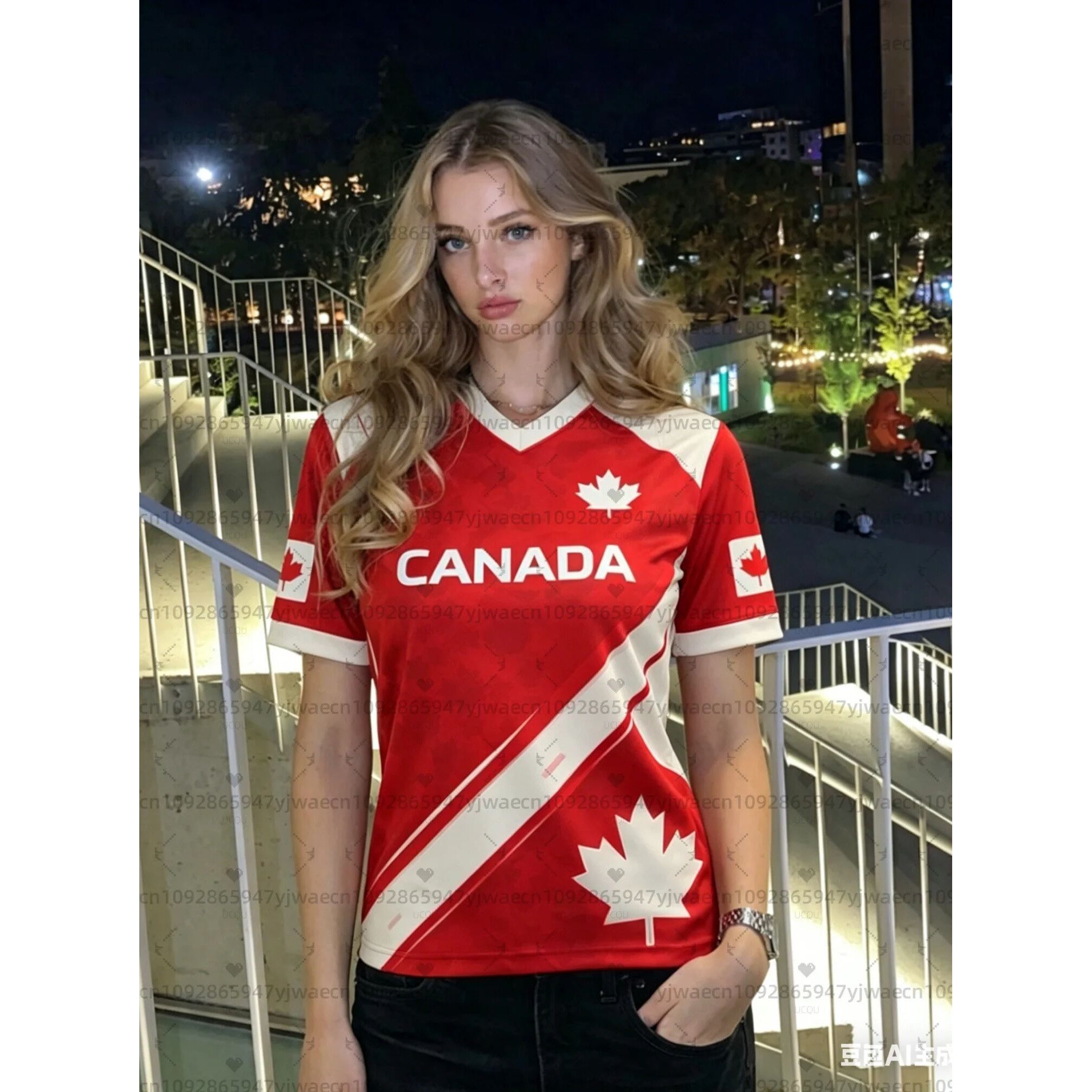 26 Summer Men's&Women's Canada Soccer Jersey Gift For Lovers thumbnail 6