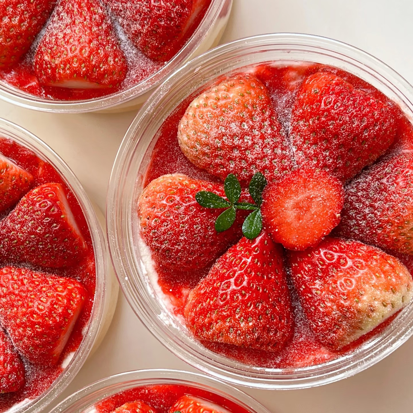 草莓奶油蛋糕包装盒樱桃哈密瓜水果慕斯蛋糕盒提拉米苏打包盒透明