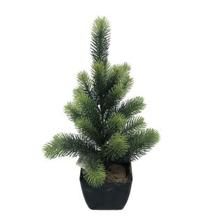 仿真植物雪松绿植雪杉柳杉跨境圣诞树园林松树装饰工程厂家