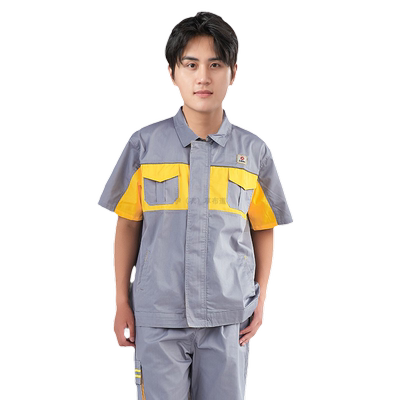 东风风行4S店汽修工装服套装