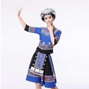 贵州苗族服装女少数民族服饰土家族舞蹈服演出服云南苗疆侗族瑶族